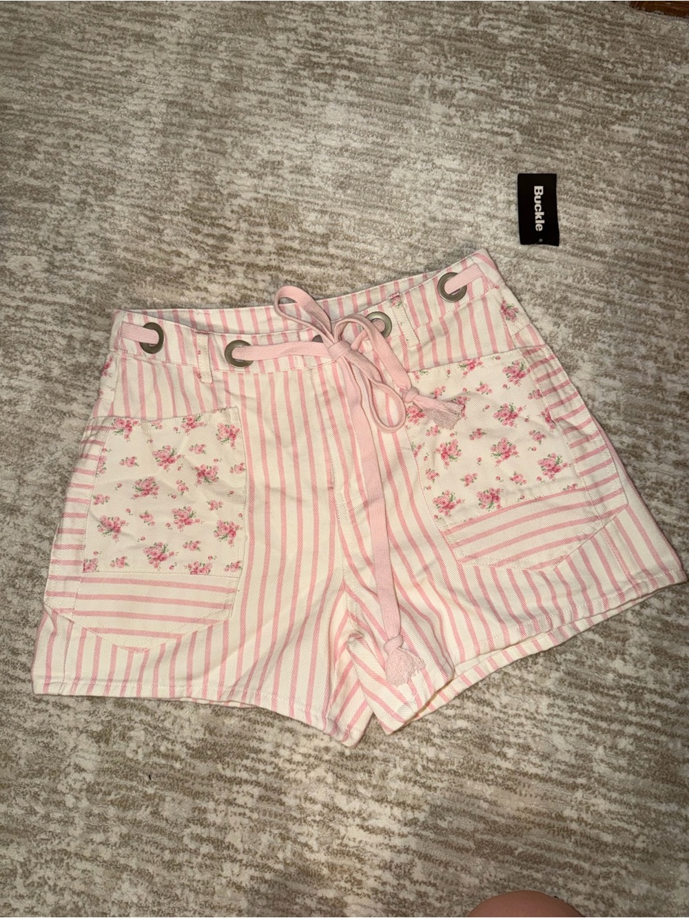High waisted shorts